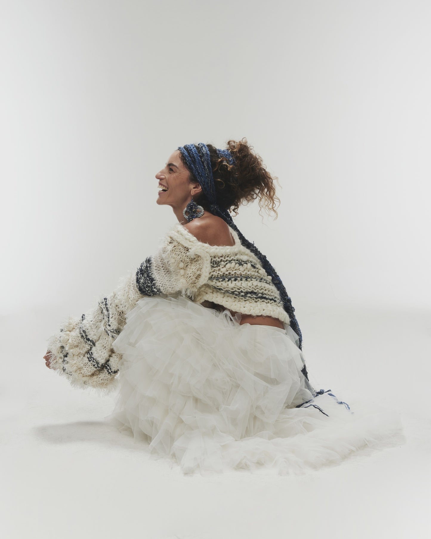 Chaleco Un Hombro Tejido