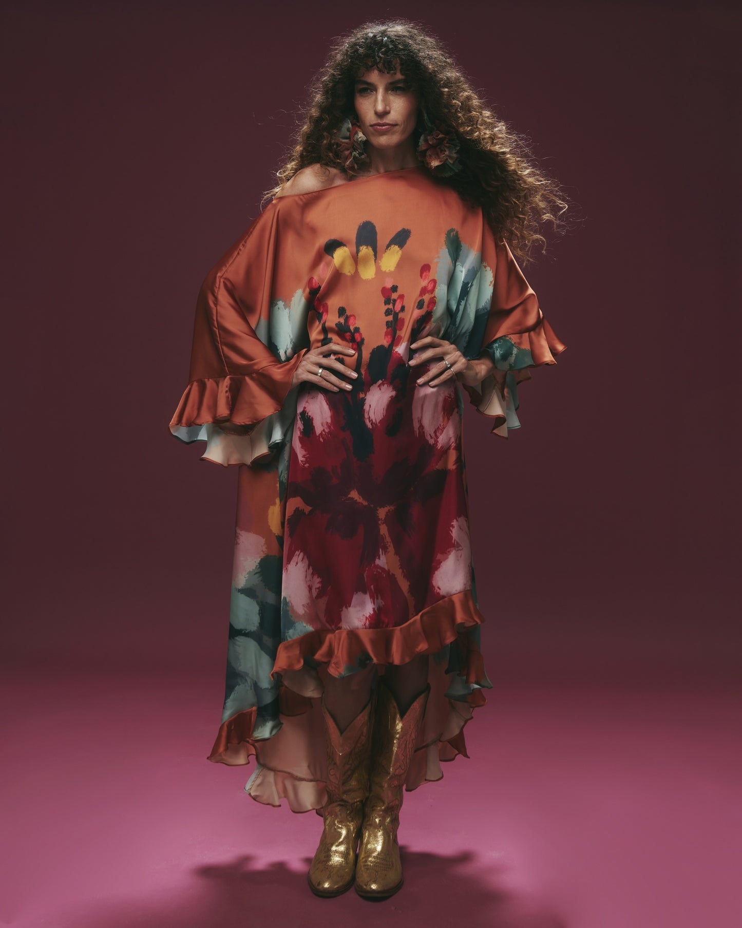 Vestido Blusón Hombro