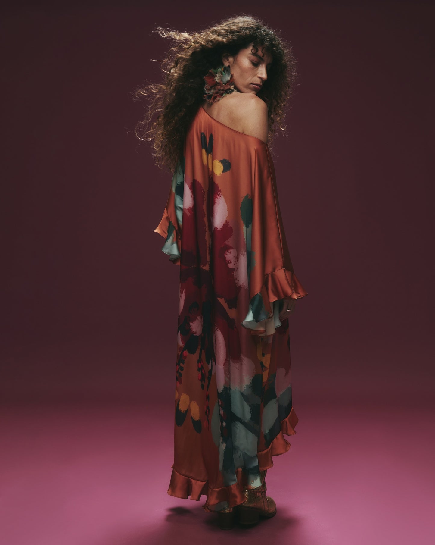 Vestido Blusón Hombro